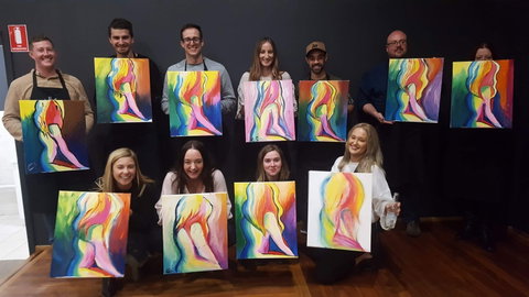 Paint And Sip Experience - 2032 Olympic Games 1