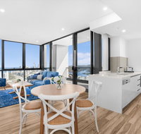 Grand Beach Views in 2-Bed Apartment With Balcony - 2032 Olympic Games