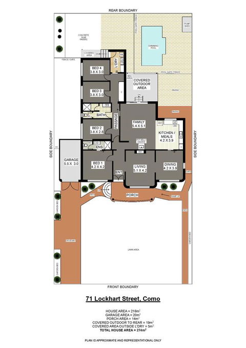 Big House Heated Pool 11 Beds Como / South Perth / Applecross - 2032 Olympic Games 1