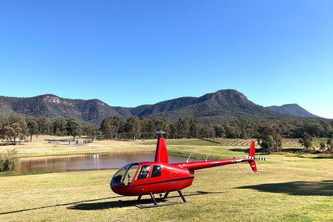 Private Helicopter Flight To Hunter Valley With A La Carte Lunch - For 2 - 2032 Olympic Games 2
